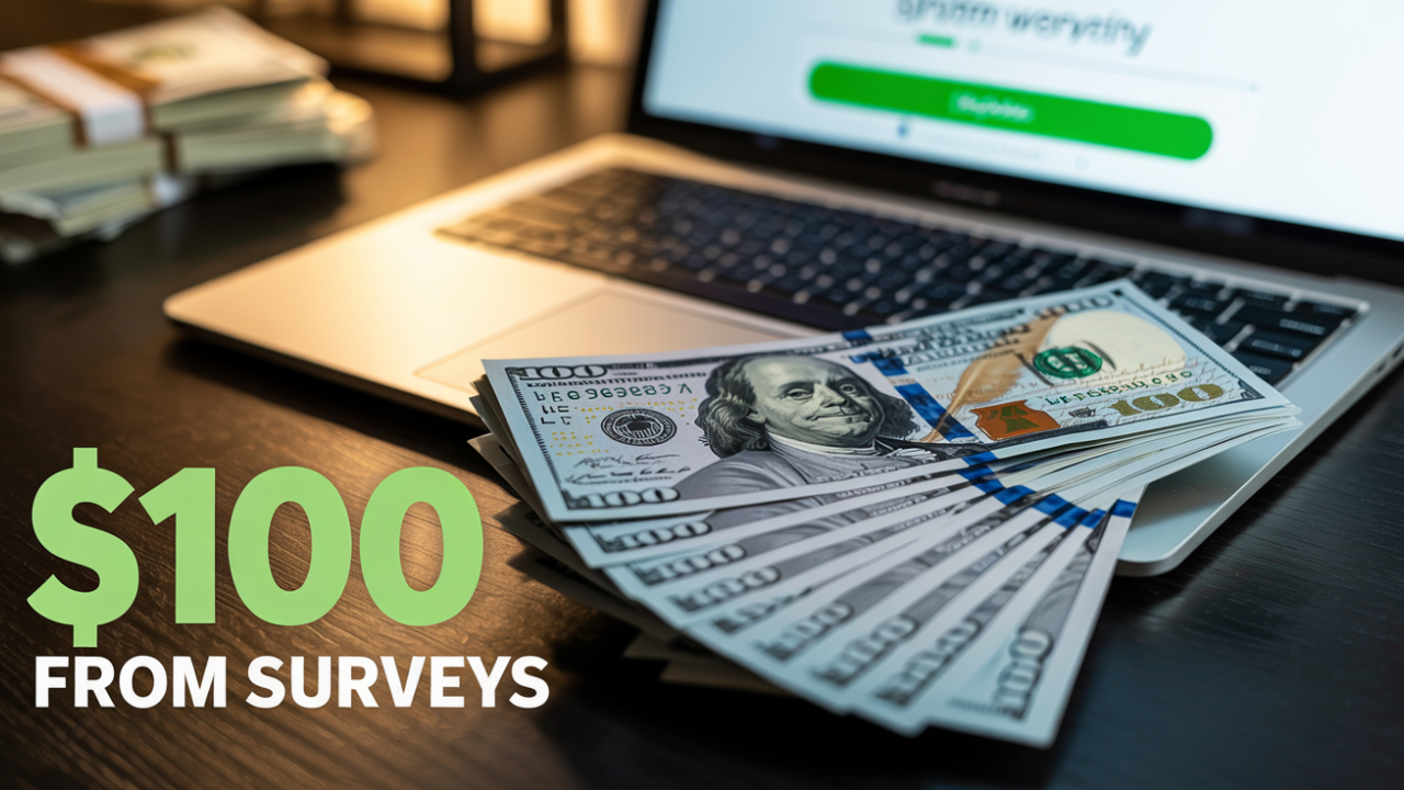 How to Make $100 Quickly with Surveys